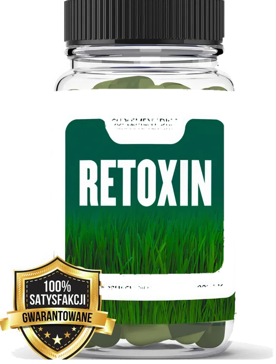 Retoxin — kapsułki na pasożyty, opakowanie 60 kapsułek po 200 mg, suplement diety